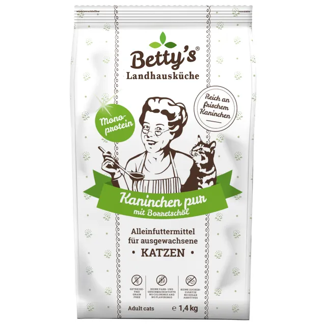 betty-s-landhausk-che-adult-trockenfutter-katze-kaninchen-1-4kg image 1