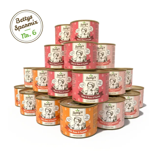 betty-s-landhausk-che-sparmix-nr-6-katzenfutter-18x200g image 1