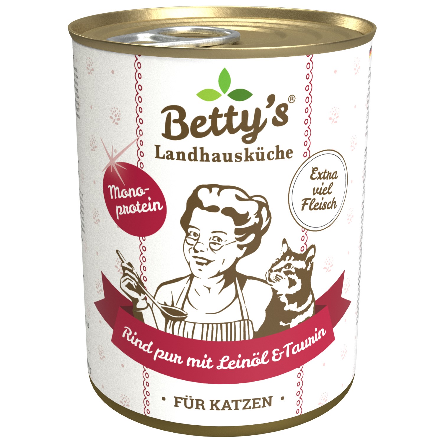 betty-s-landhausk-che-rind-pur-katzenfutter-400g-mit-lein-l image 1