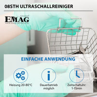 emmi-pet-emmi-08-sth-ultraschallreiniger-edelstahl-0-8l-mit-heizung-2 image 3