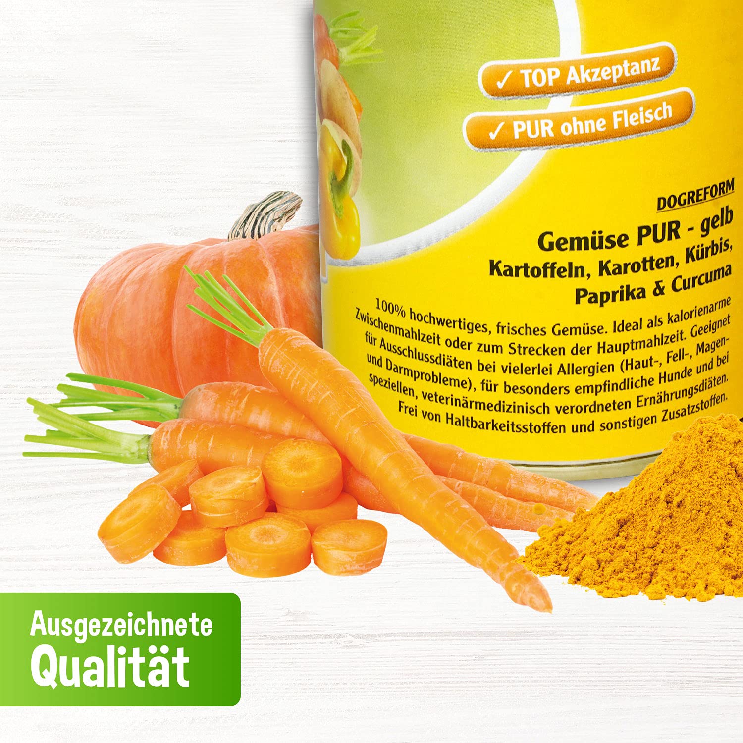 schecker-barf-gem-se-pur-gelb-hundefutter-3x410g-vegetarisch image 2