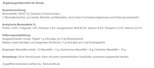 schecker-ultra-spur-hundefutter-1-kg-knochenaufbau image 8