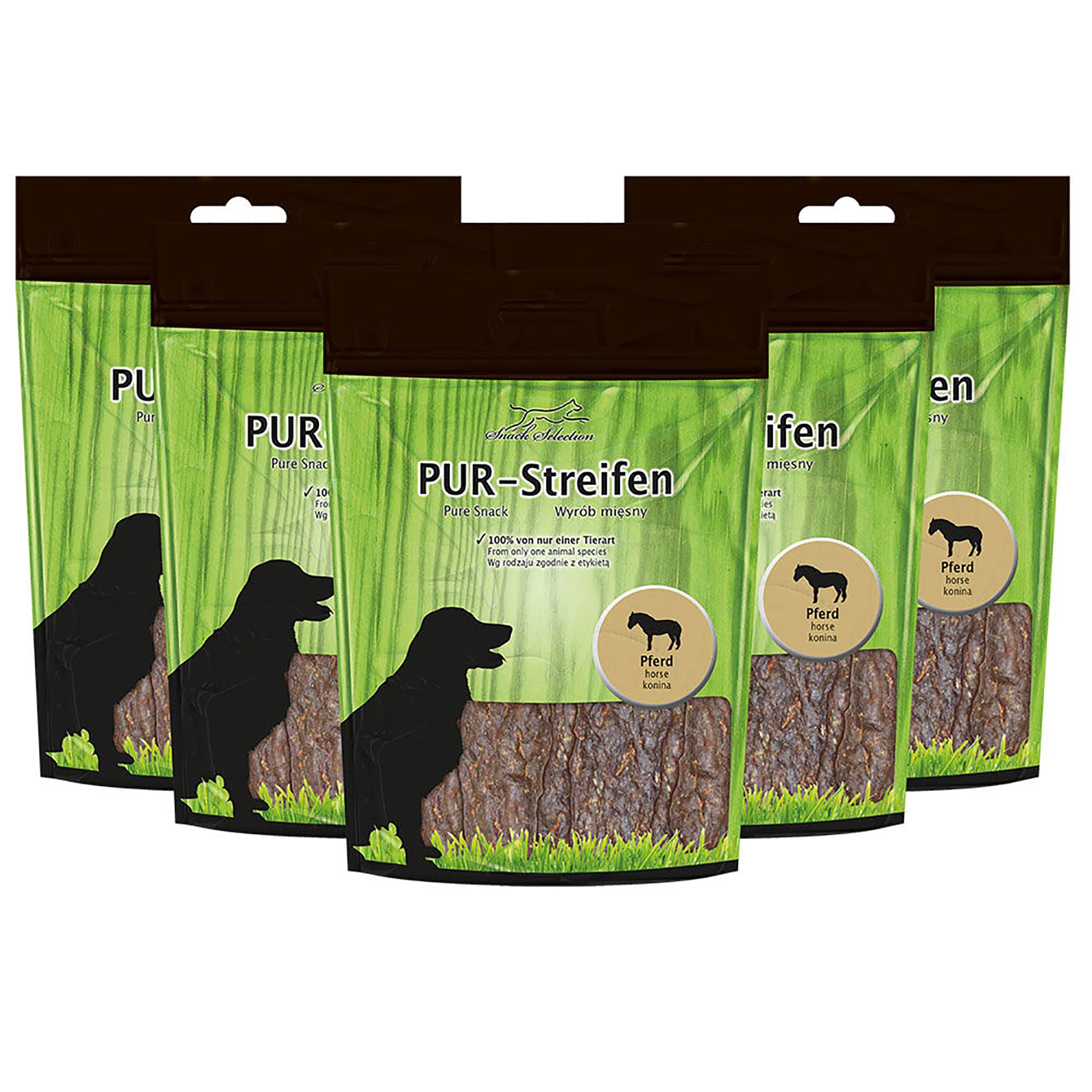 schecker-pur-kaustreifen-pferd-hundesnacks-5x100g-getreidefrei image 4