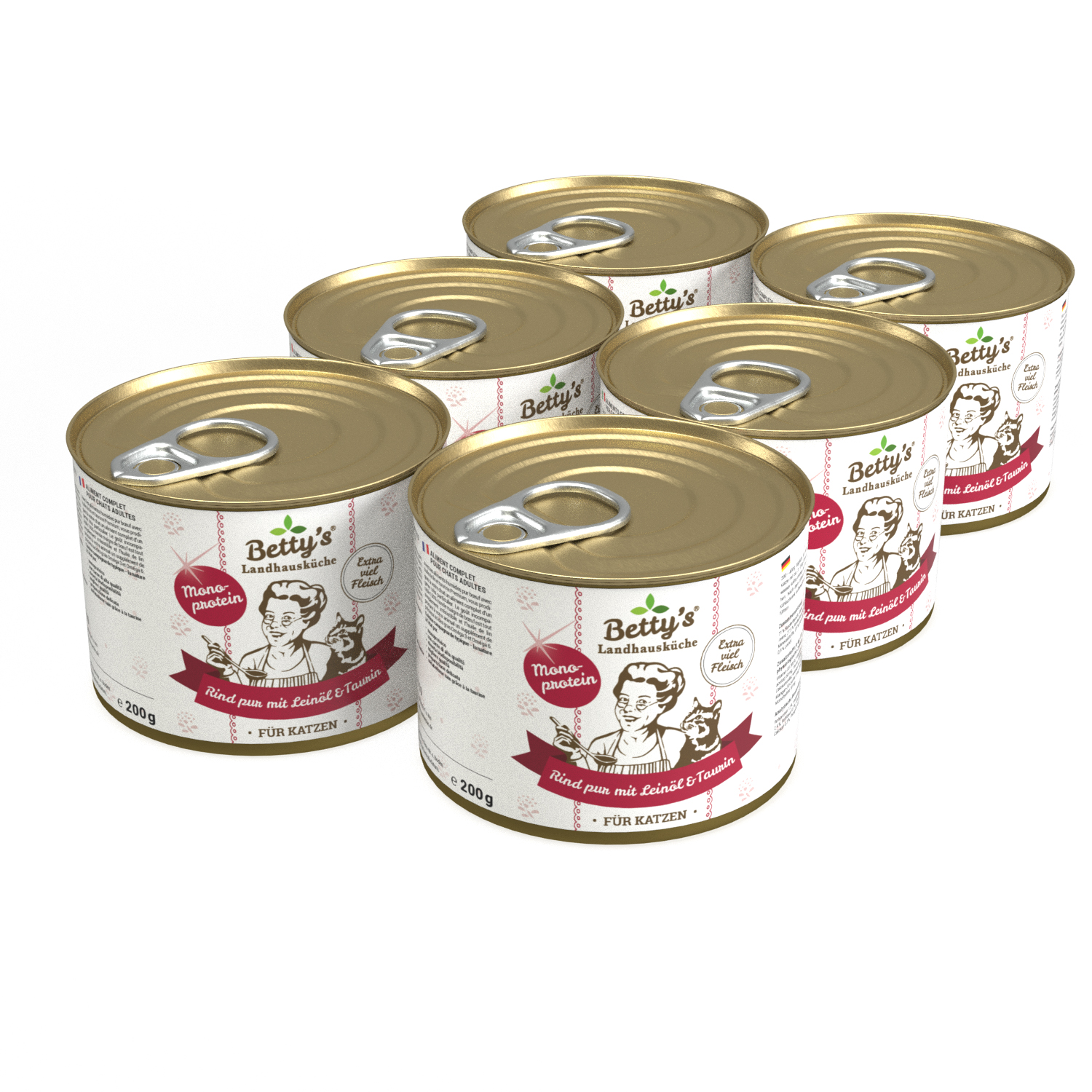 betty-s-landhausk-che-rind-pur-nassfutter-katze-200g-mit-lein-l image 2
