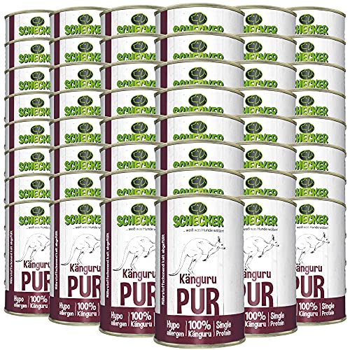 schecker-k-nguru-pur-nassfutter-hund-410g-48er-pack-getreidefrei image 7