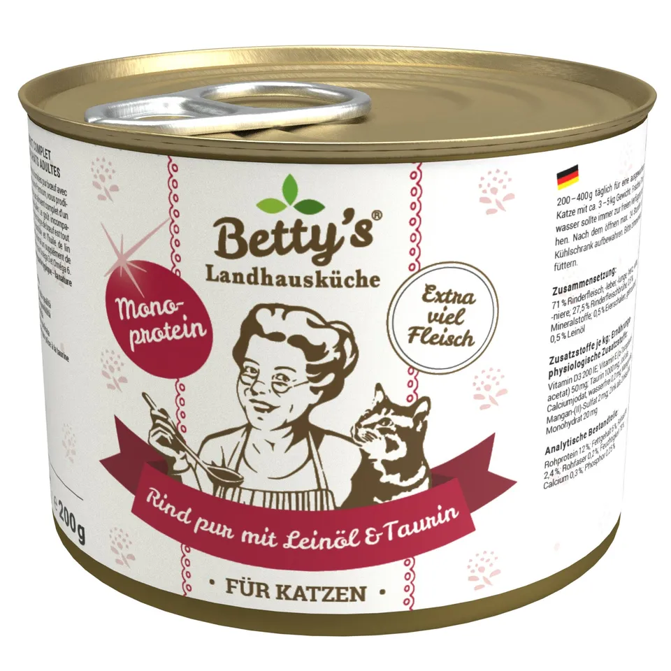 betty-s-landhausk-che-rind-pur-nassfutter-katze-200g-mit-lein-l image 1