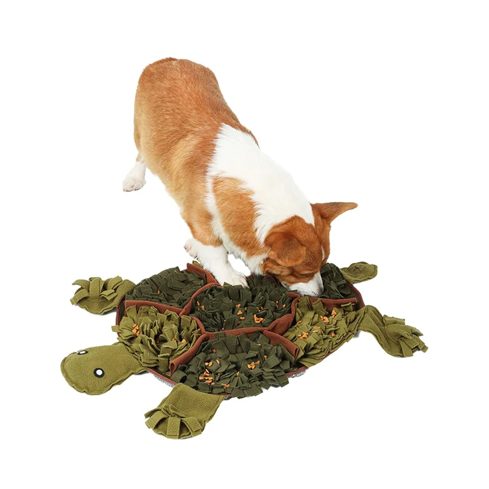 emmi-pet-schn-ffelteppich-schildkr-te-hundespielzeug-waschbar image 1