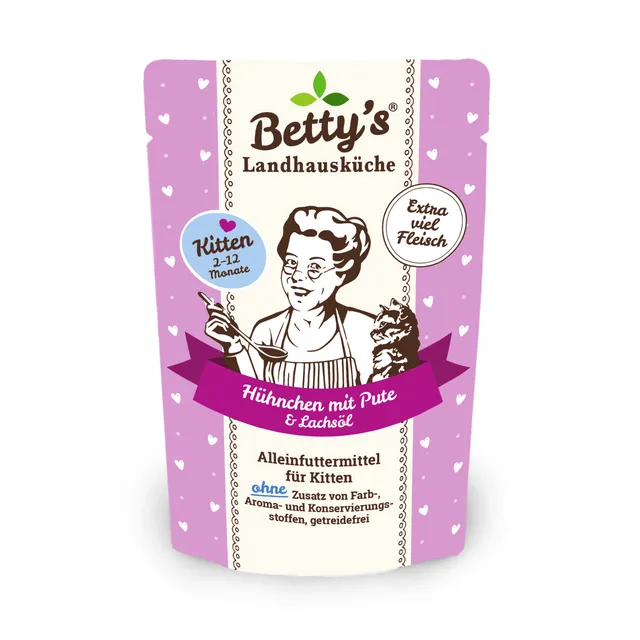 betty-s-landhausk-che-kitten-h-hnchen-pute-100g-mit-lachs-l image 1