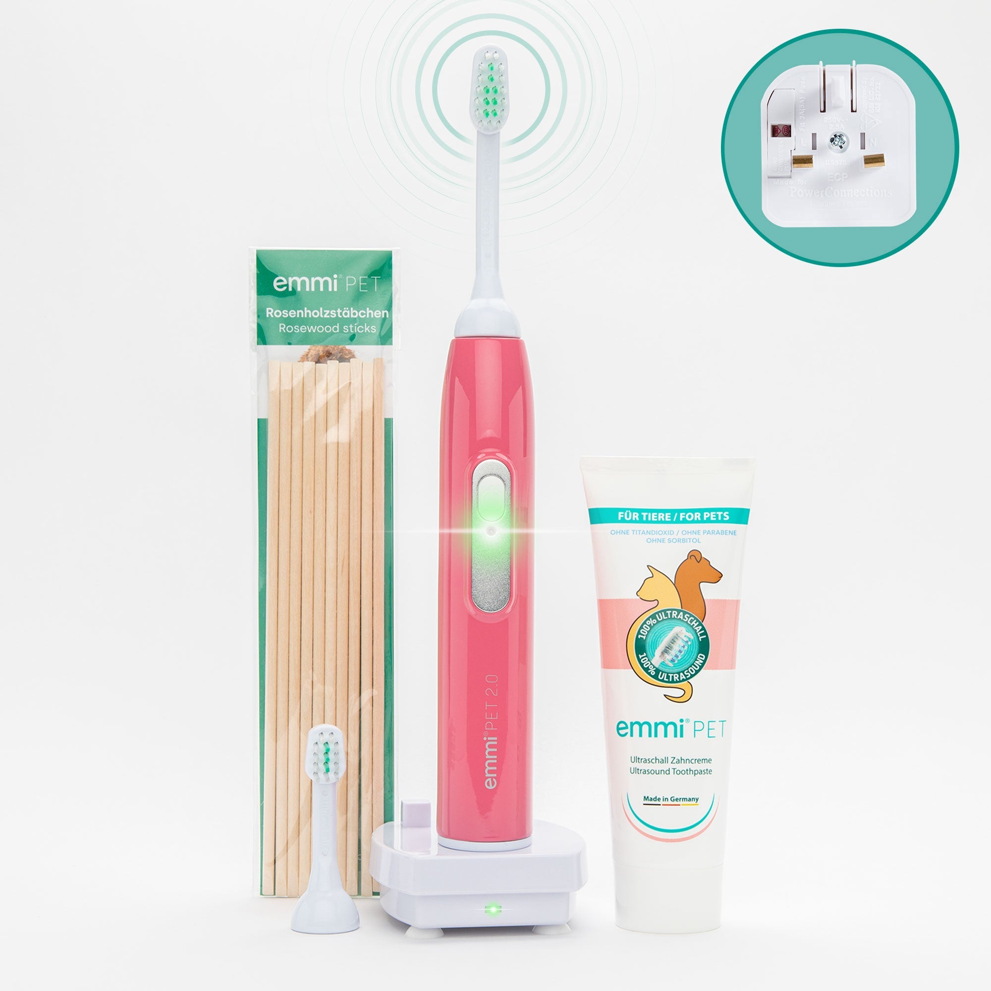 emmi-pet-basis-set-2-0-limited-pink-ultraschallzahnb-rste image 1