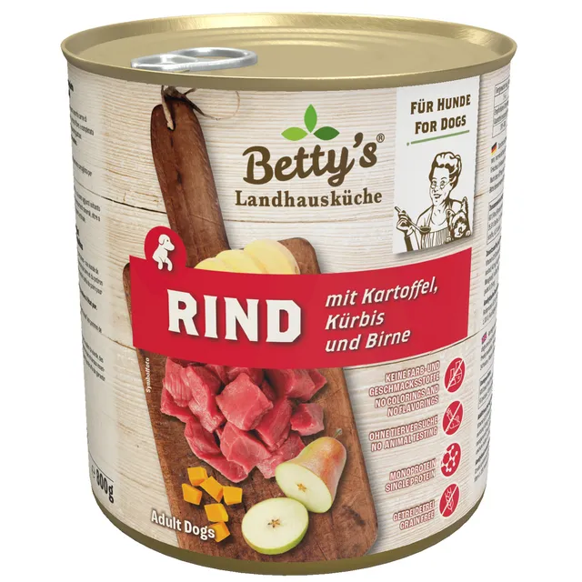 betty-s-landhausk-che-rind-kartoffel-hundefutter-800g-aktiv image 1
