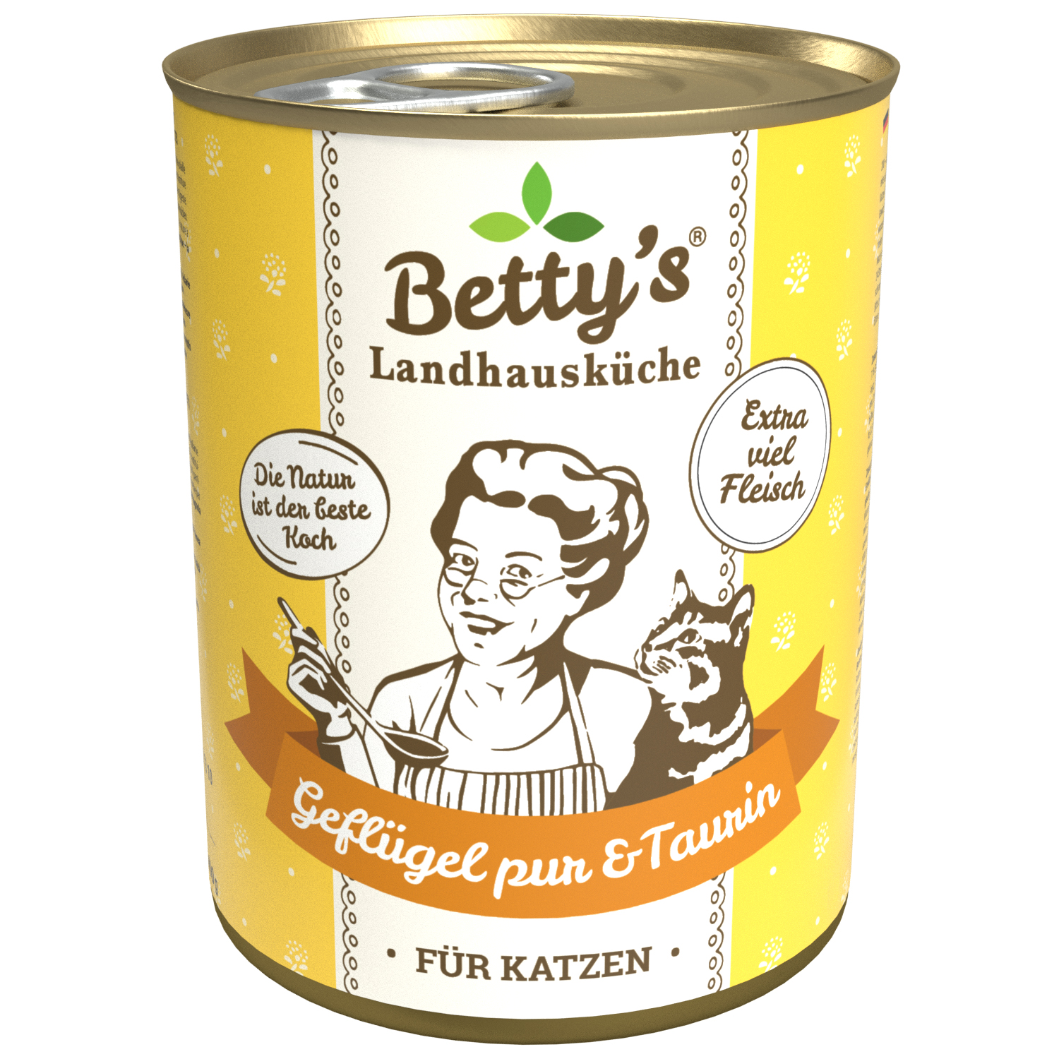 betty-s-landhausk-che-gefl-gel-pur-katzenfutter-400g-getreidefrei image 1