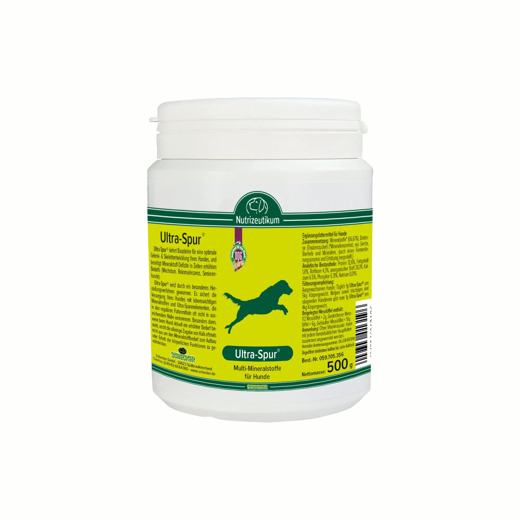 schecker-ultra-spur-hundefutter-1-kg-knochenaufbau image 4