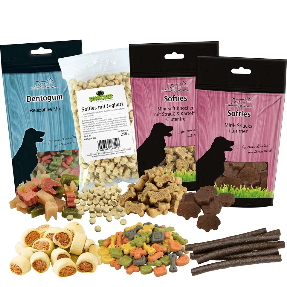 schecker-hundesnacks-testpaket-test-the-best-mix image 1