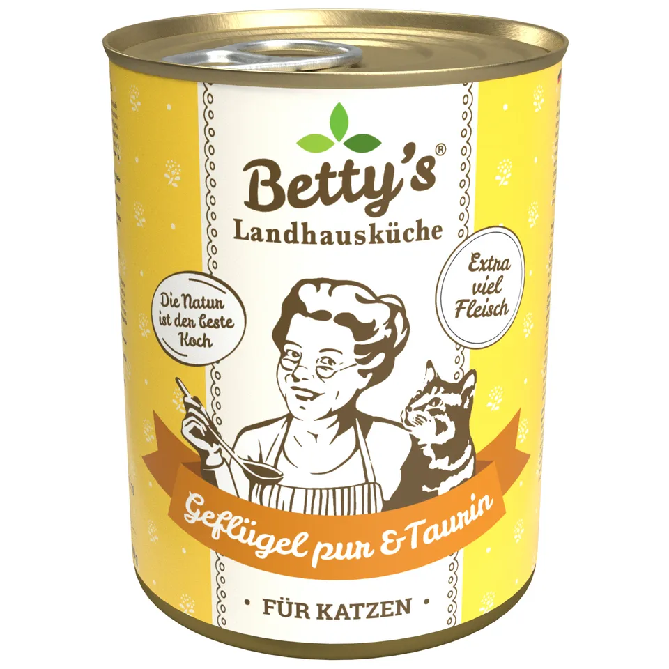 betty-s-landhausk-che-gefl-gel-pur-katzenfutter-400g-getreidefrei image 1
