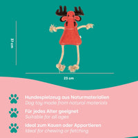 emmi-pet-hundespielzeug-rentier-wildleder-ohne-quietscher image 5