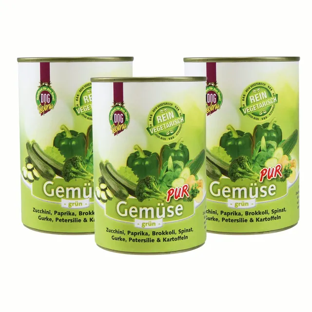 schecker-barf-gem-se-pur-gr-n-hundefutter-3x410g-getreidefrei image 1