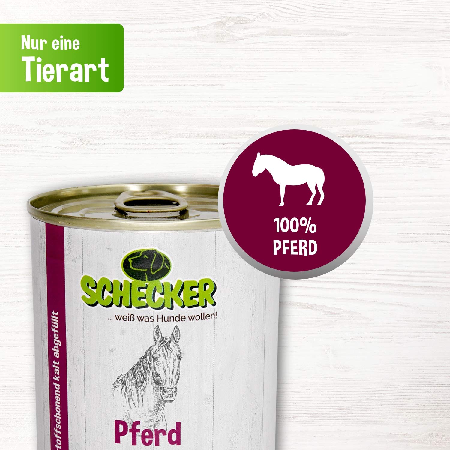 schecker-pferd-pur-nassfutter-6-x-410-g-getreidefrei image 2