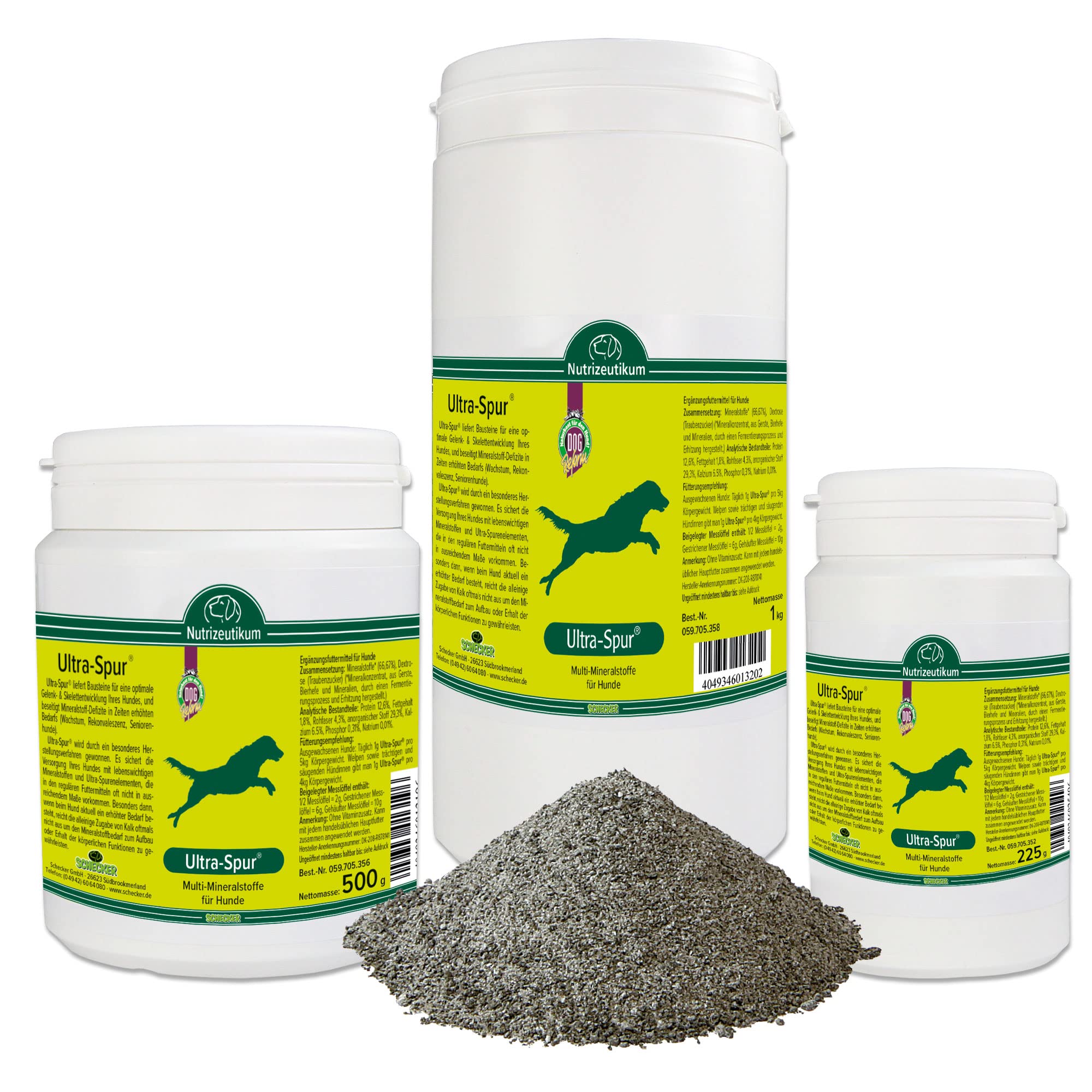 schecker-ultra-spur-hundefutter-1-kg-knochenaufbau image 2