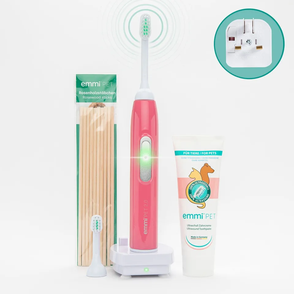 emmi-pet-basis-set-2-0-limited-pink-ultraschallzahnb-rste image 1