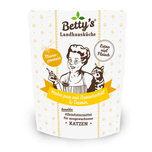 betty-s-landhausk-che-huhn-pur-katzenfutter-250g-monoprotein image 1