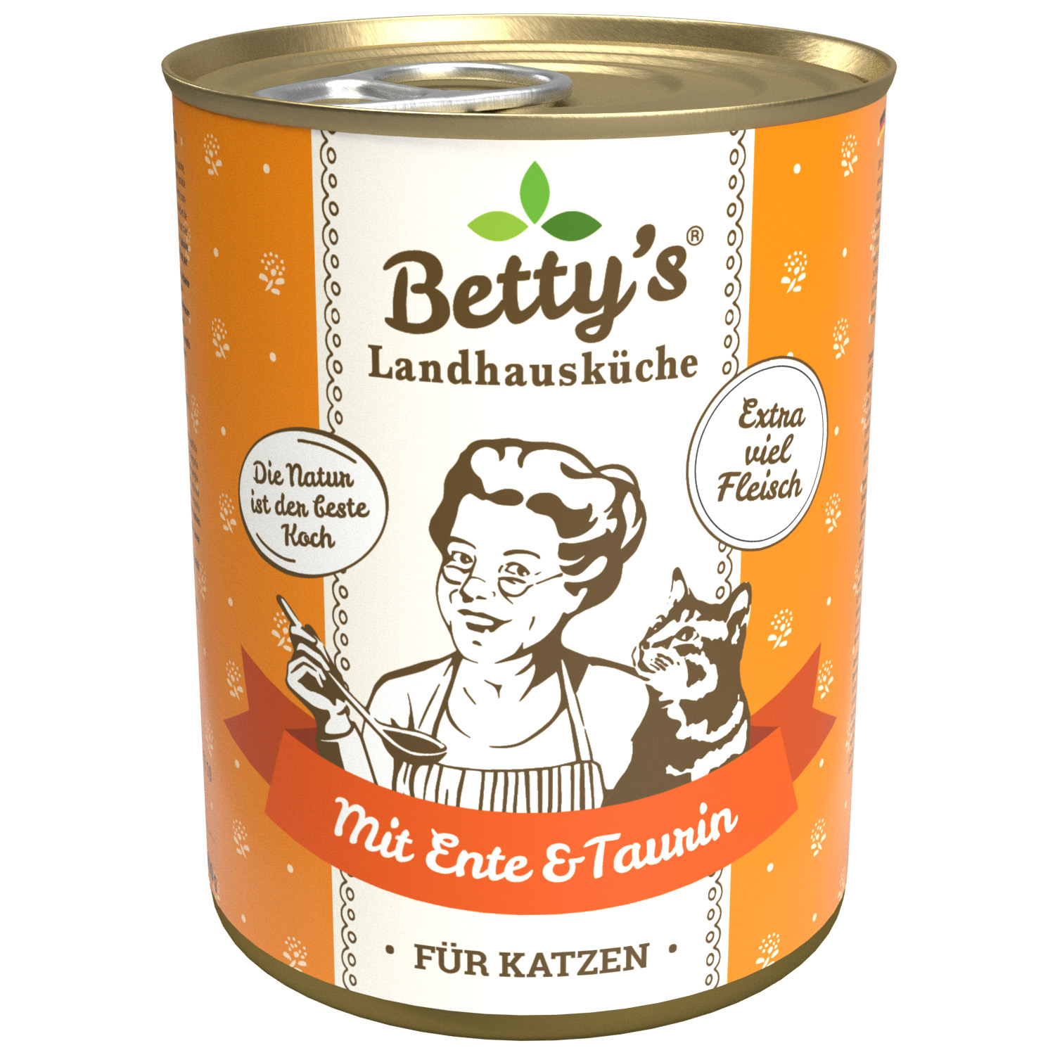 betty-s-landhausk-che-ente-katzenfutter-nass-400g-gefl-gel image 1