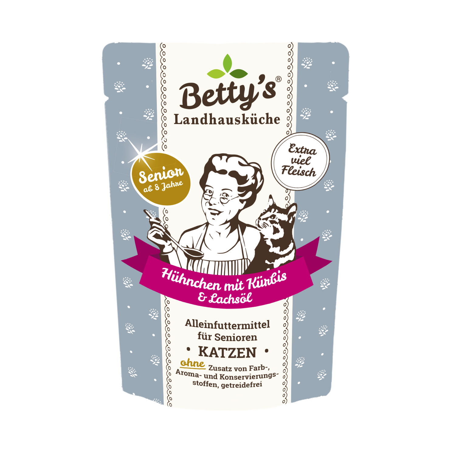 betty-s-landhausk-che-senior-katzenfutter-100g-h-hnchen-k-rbis image 1