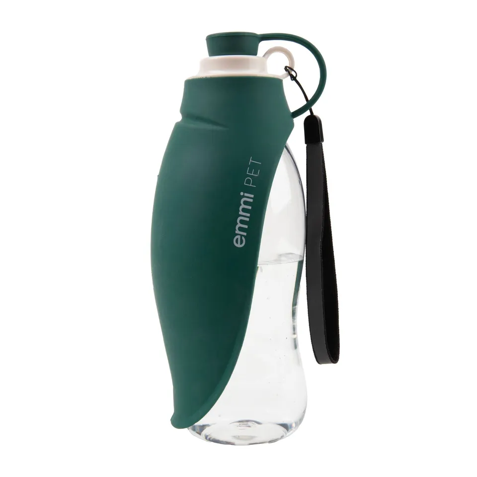 emmi-pet-hundetrinkflasche-580-ml-mit-trinknapf-auslaufsicher image 1