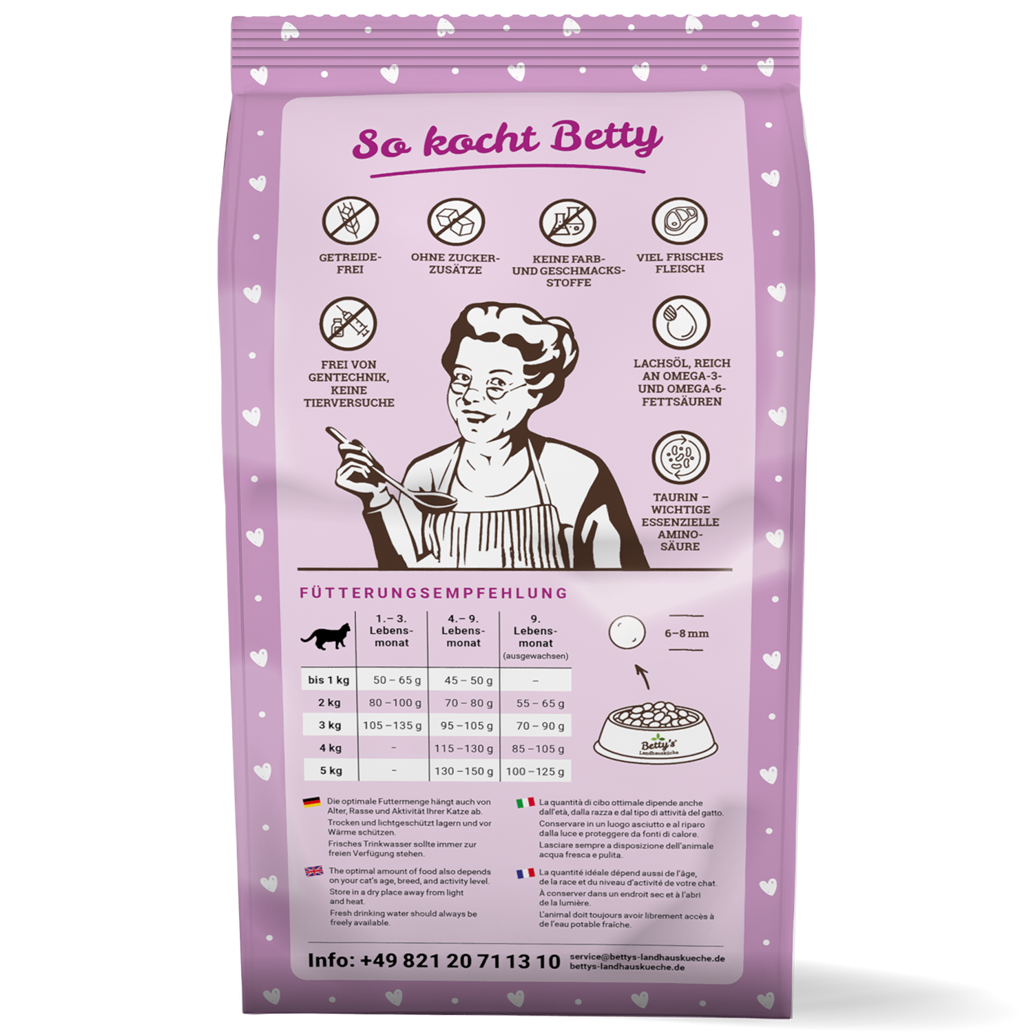 betty-s-landhausk-che-kitten-h-hnchen-pute-trockenfutter-1-4kg image 2