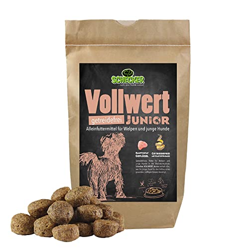 schecker-vollwert-junior-welpenfutter-gefl-gel-1-5kg-getreidefrei image 8