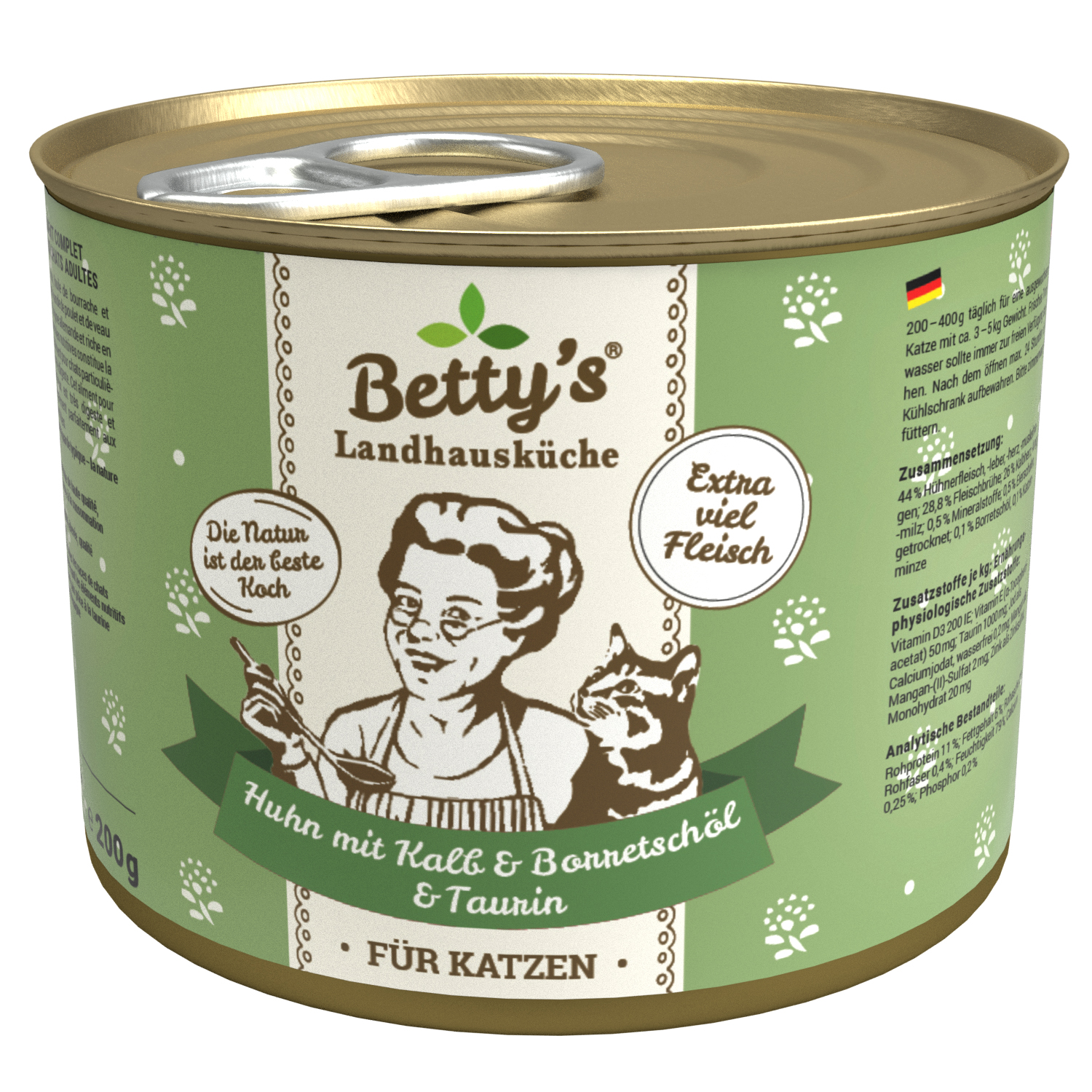 betty-s-landhausk-che-huhn-kalb-katzenfutter-200g-taurin image 1