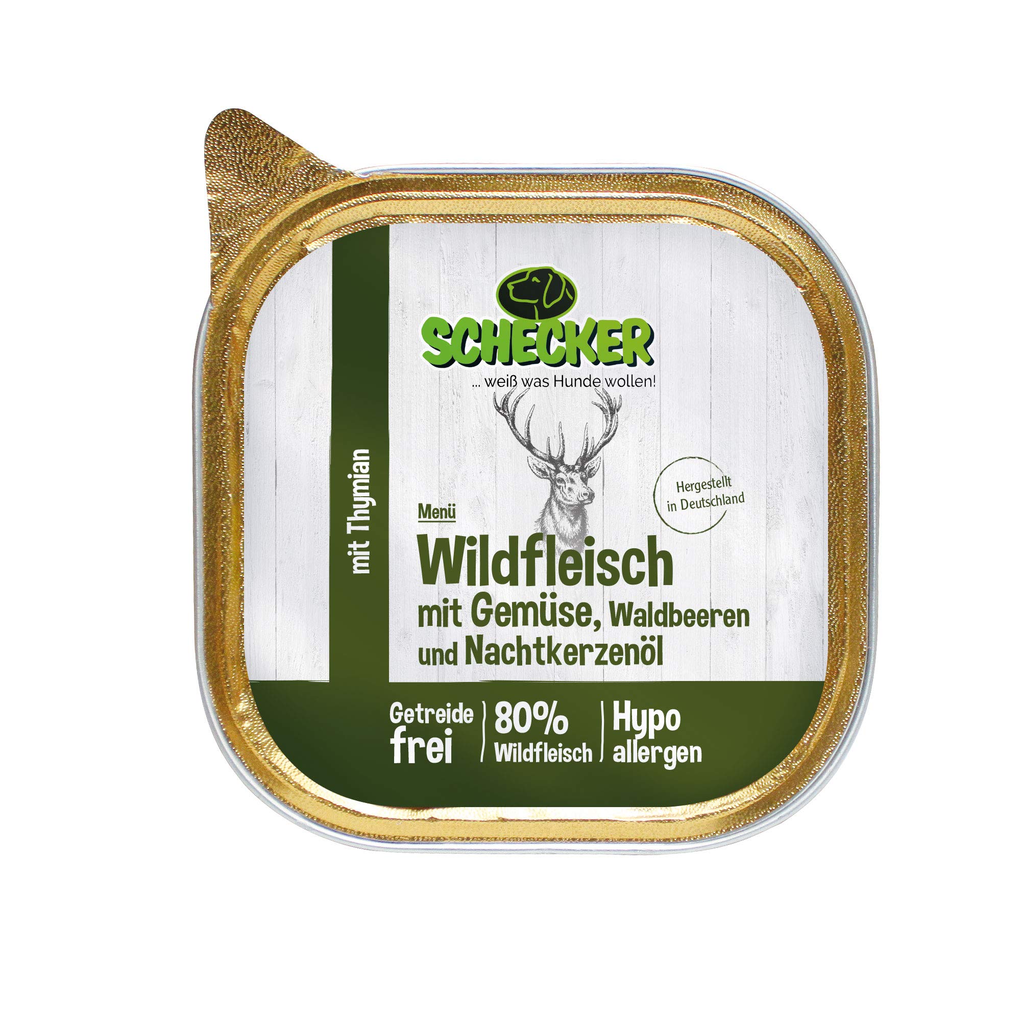 schecker-hundemen-wild-nassfutter-gem-se-waldbeeren-200g image 3