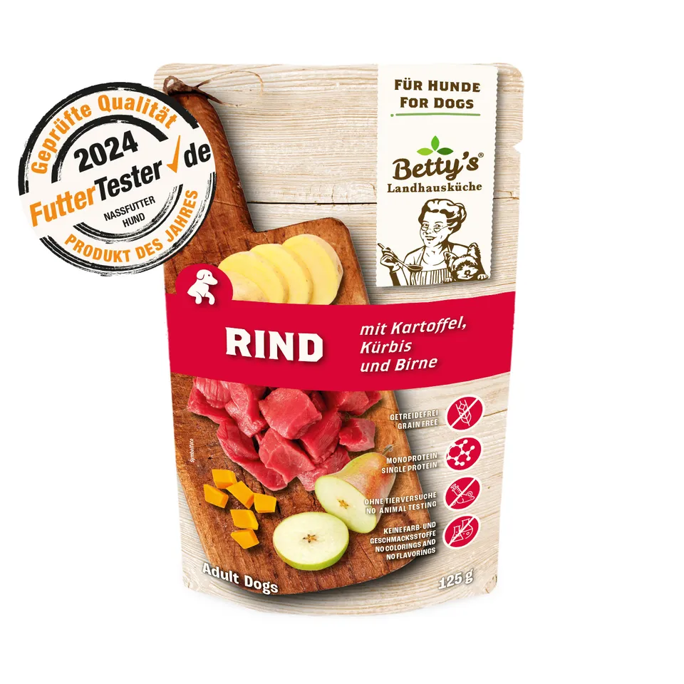 betty-s-landhausk-che-frischebeutel-rind-hundefutter-125g-kartoffel image 1