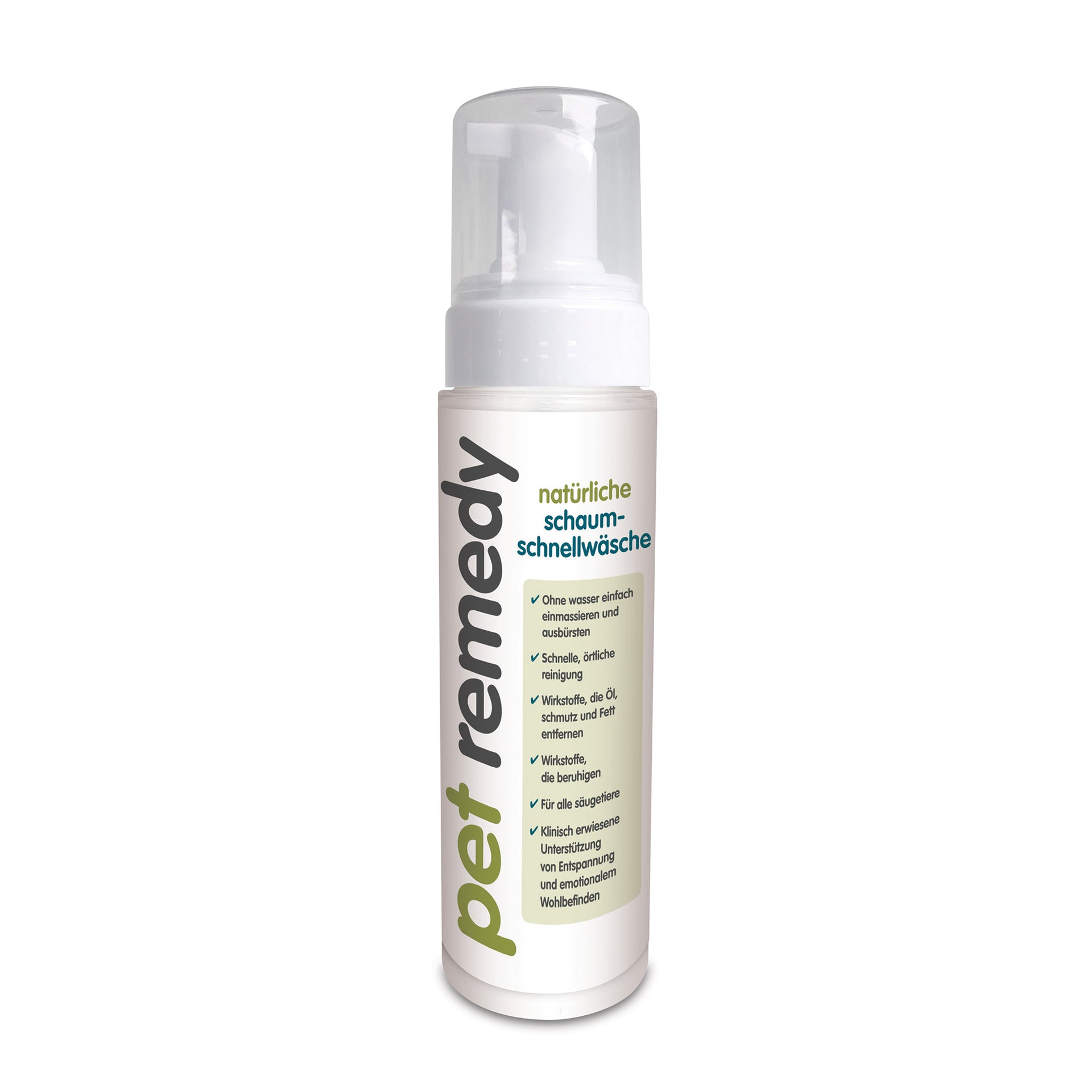 emmi-pet-pet-remedy-reinigungsschaum-trockenshampoo-baldrian image 1