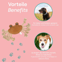 emmi-pet-hundespielzeug-krabbe-aus-wildleder-mit-quietscher image 3
