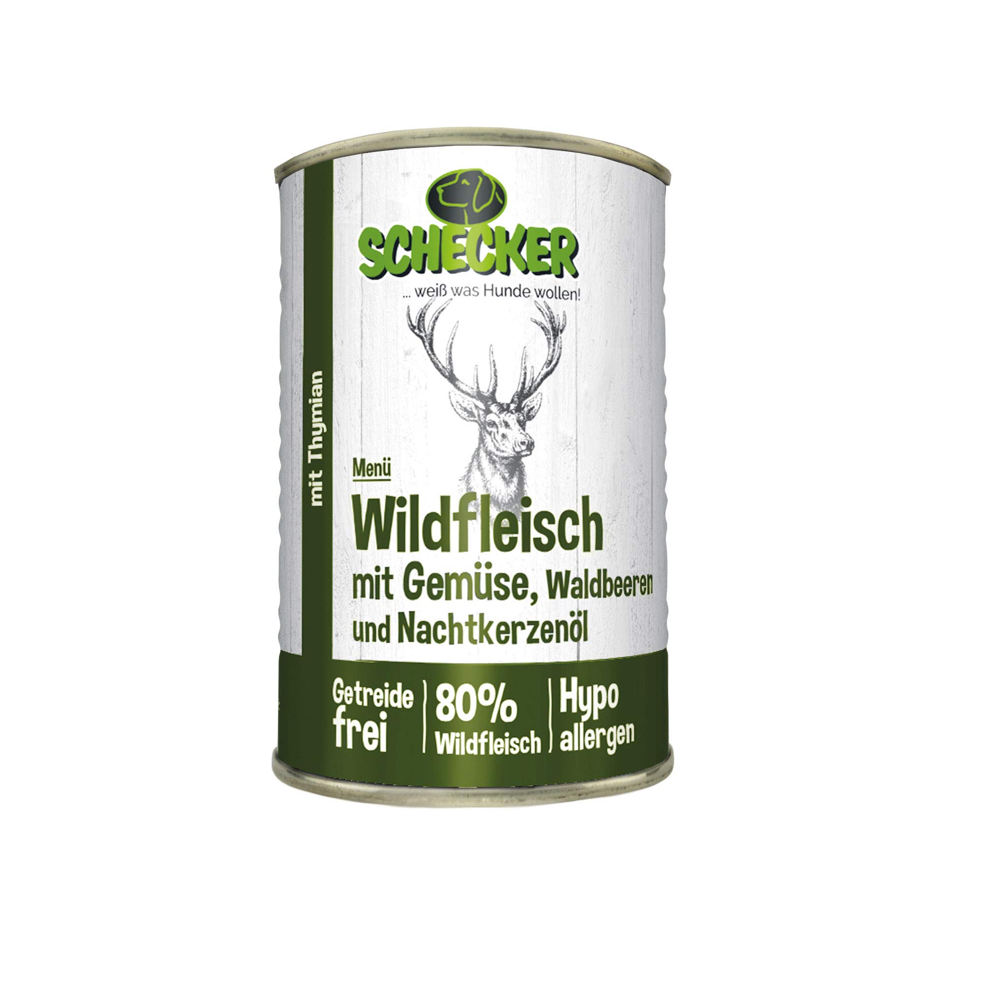schecker-hundemen-wild-nassfutter-gem-se-waldbeeren-200g image 2