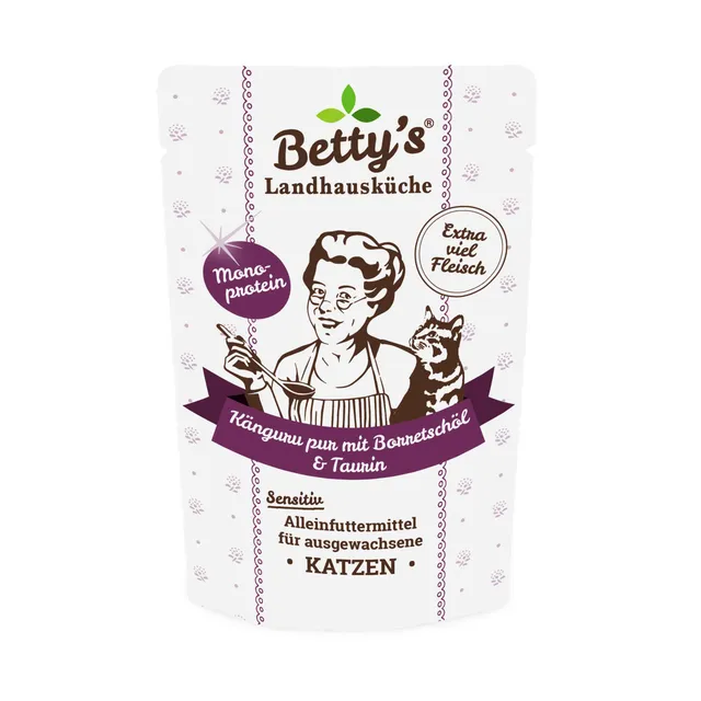 betty-s-landhausk-che-k-nguru-pur-katzenfutter-100g-beutel image 1