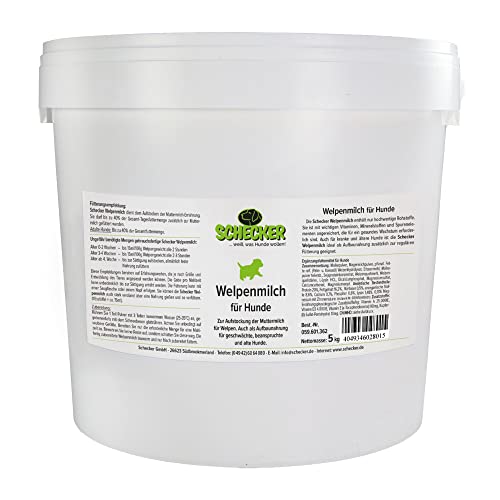 schecker-dogreform-welpenmilch-pulver-5-kg-aufzuchtmilch image 4