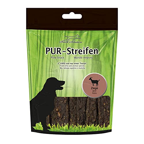 schecker-pur-kaustreifen-ziege-hundesnacks-5x100g-monoprotein image 6