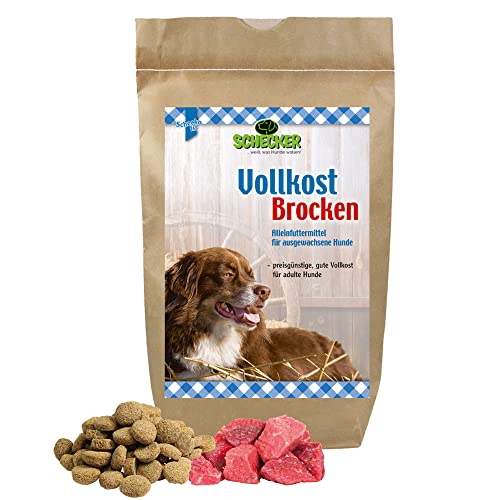 schecker-vollkost-brocken-mit-fleisch-trockenfutter-3-kg image 4