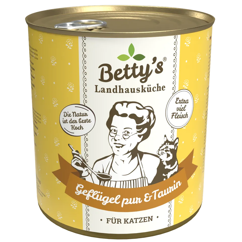betty-s-landhausk-che-gefl-gel-pur-katzenfutter-800g-sensibel image 1