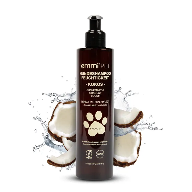 emmi-pet-coco-feuchtigkeits-hundeshampoo-250ml-kokos image 1