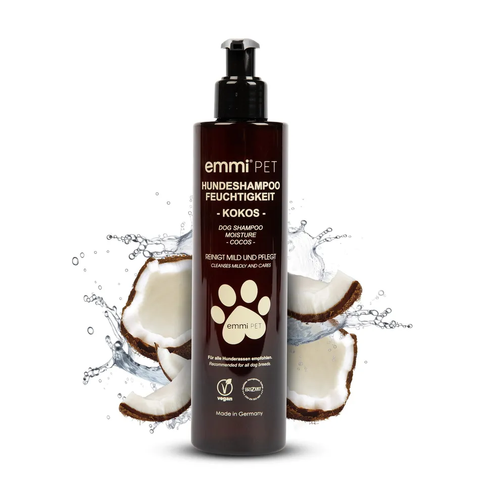 emmi-pet-coco-feuchtigkeits-hundeshampoo-250ml-kokos image 1