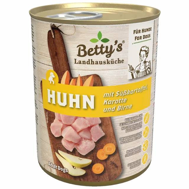 betty-s-landhausk-che-huhn-s-kartoffel-hundenassfutter-400-g image 1