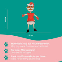 emmi-pet-weihnachtsmann-hundespielzeug-wildleder-ohne-quietscher image 5