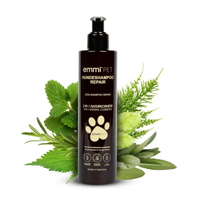 emmi-pet-natur-repair-hundeshampoo-2in1-250ml-aloe-vera image 1