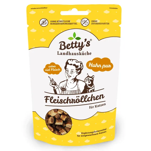 betty-s-landhausk-che-fleischr-llchen-katzensnack-huhn-pur-belohnung image 1