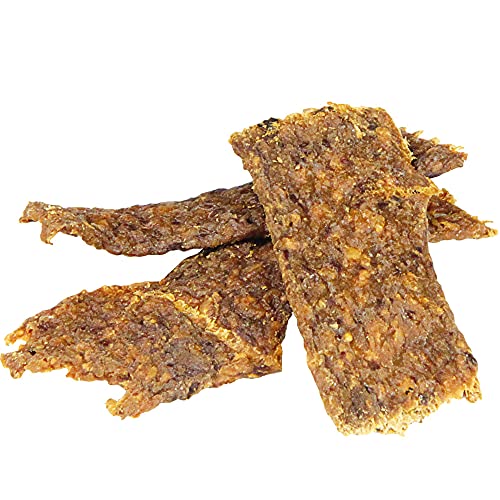 schecker-hundesnacks-pur-streifen-ente-5x100g-getreidefrei image 5
