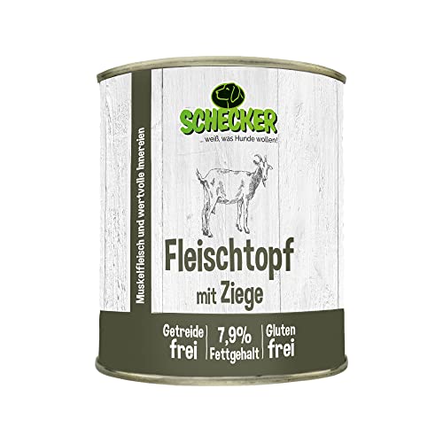schecker-fleischtopf-ziege-nassfutter-6x820g-getreidefrei image 4
