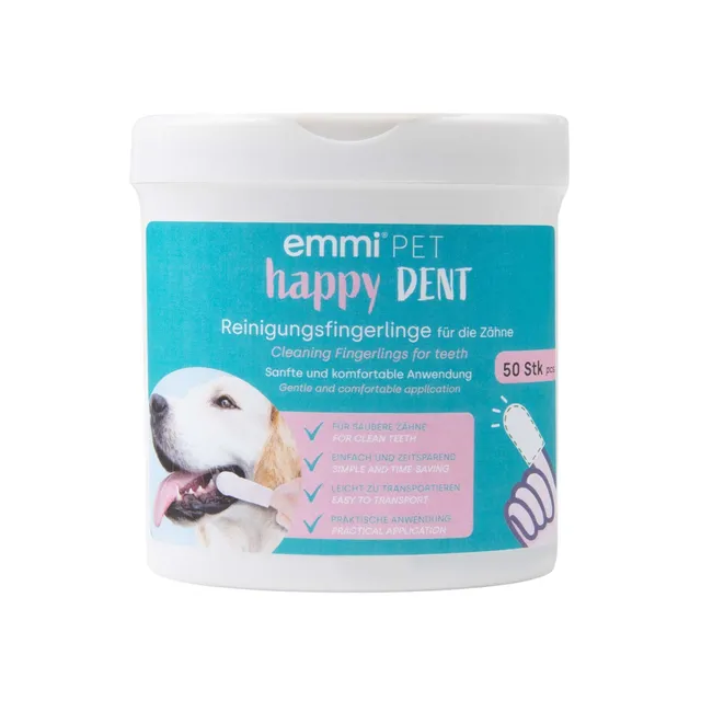 emmi-pet-zahn-fingerlinge-hund-katze-50-st-ck-feucht image 1