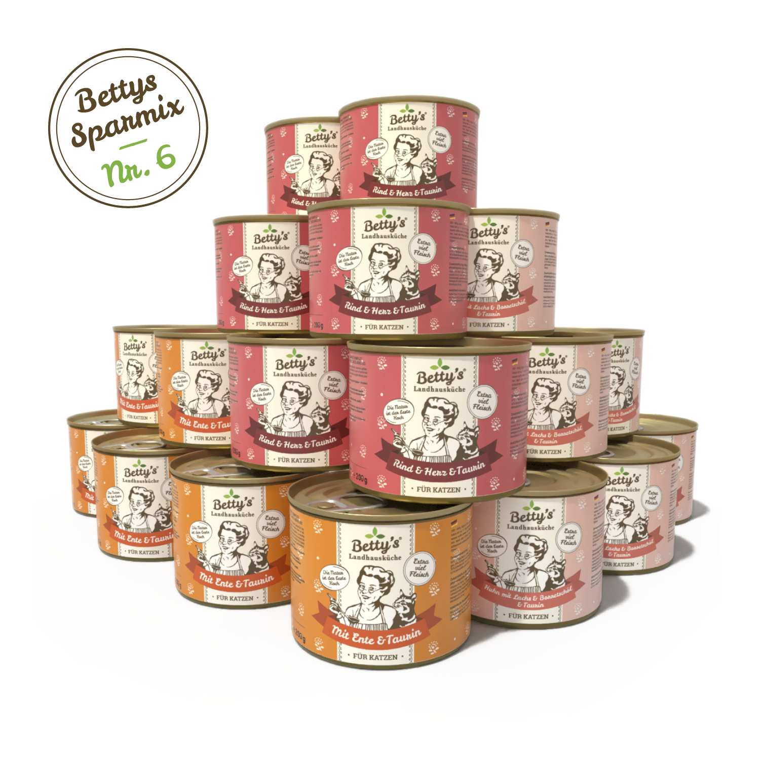 betty-s-landhausk-che-sparmix-nr-6-katzenfutter-18x200g image 1